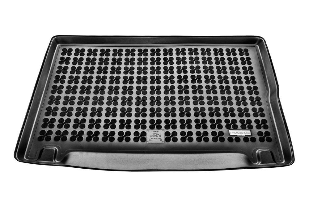 REZAW-PLAST Wykładzina bagażnika gumowa, czarna PLAST 231138, Opel MERIVA B 2010 - 2014 PLAST 231138
