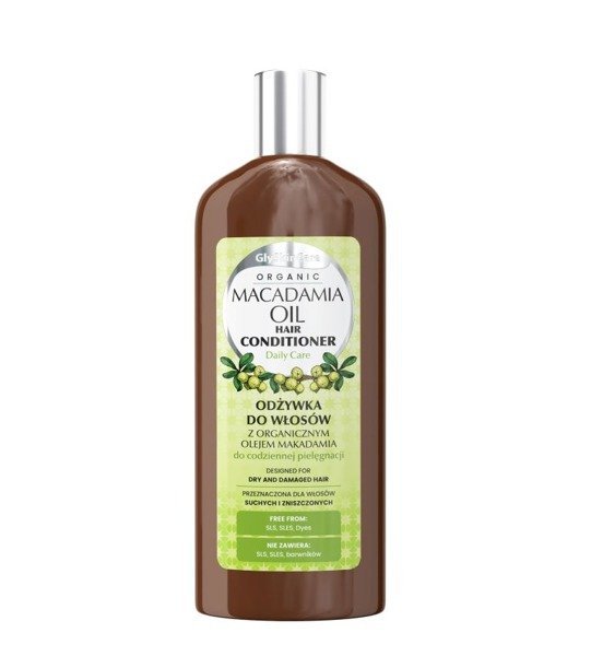 Diagnosis Glyskincare Macadamia Oil Odżywka do włosów z organicznym Olejem Makadamia 250 ml Długi termin ważności! 7072004