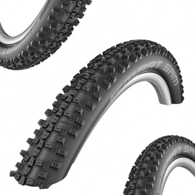 Schwalbe Opona Smart Sam Plus czarny / Mieszanka: Addix / Rocznik: 2018 / Rozmiar koła: 26