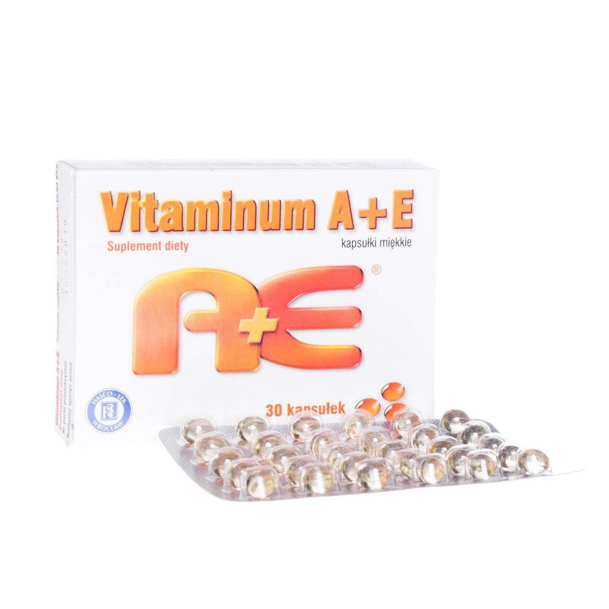 Hasco-Lek Vitaminum A+E x 30 kaps