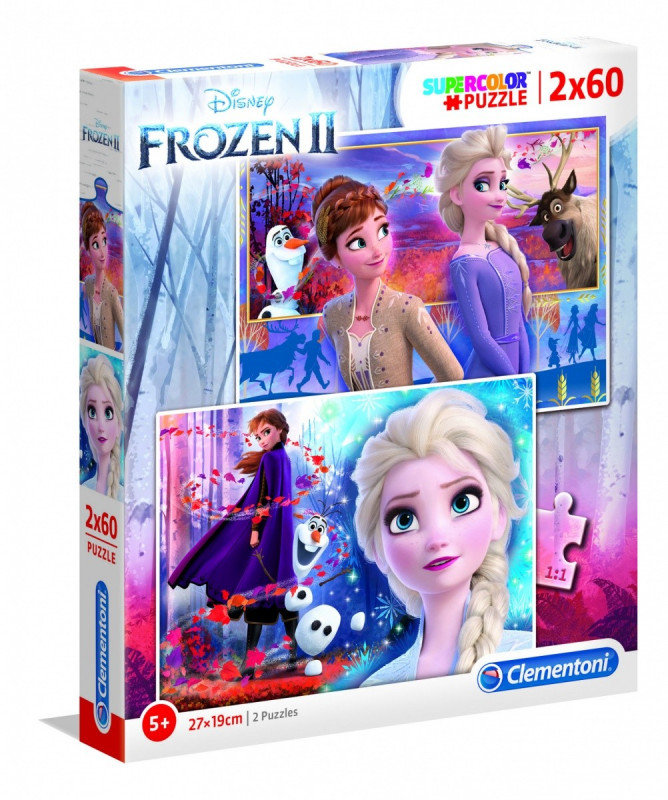 Clementoni Puzzle 2x60el Frozen 2 21609