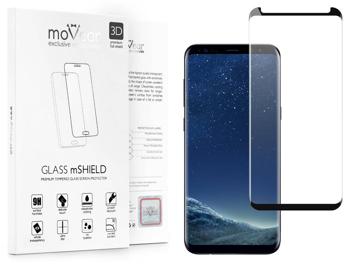 Samsung Szkło Hartowane 3D Galaxy S8 moVear
