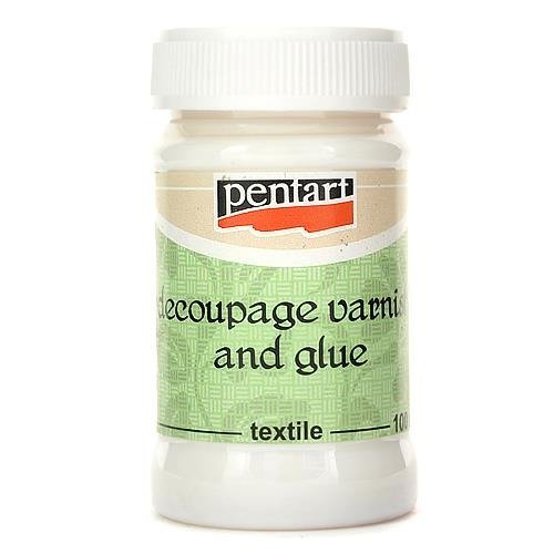 Klej z werniksem do tkanin 100 ml decoupage