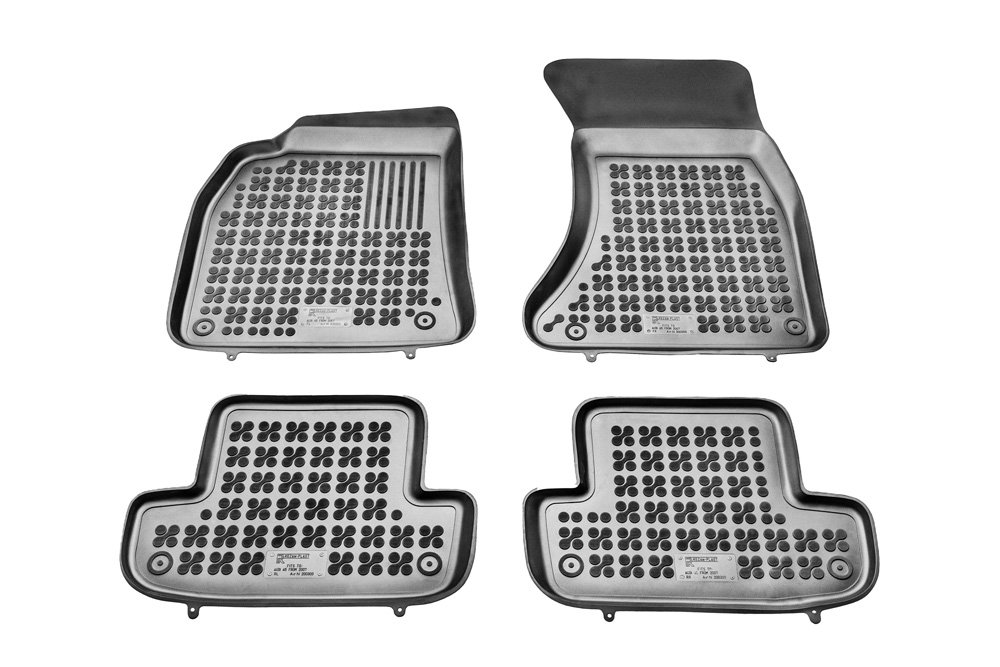 REZAW PLAST Dywaniki gumowe czarne PLAST 200309, 4 szt, Audi A5 (cabrio, coupe) 2007 - 2016 PLAST 200309