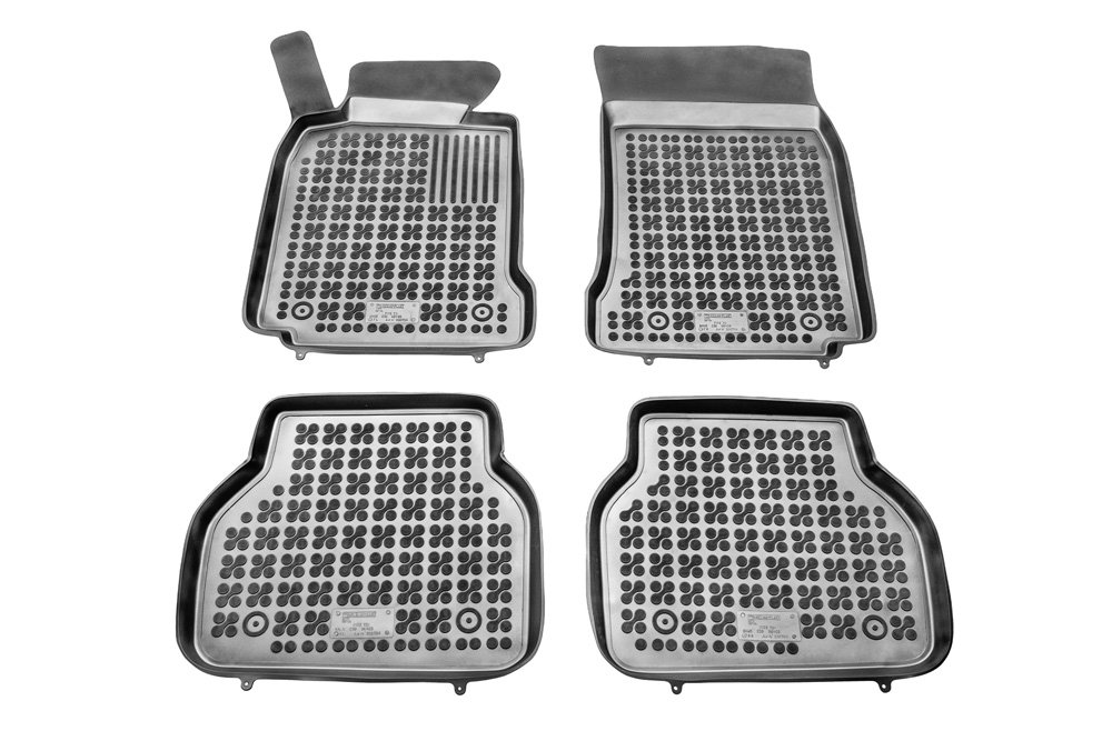 REZAW PLAST Dywaniki gumowe czarne PLAST 200704, 4 szt, BMW 5 (E39) 1996 - 2003 PLAST 200704