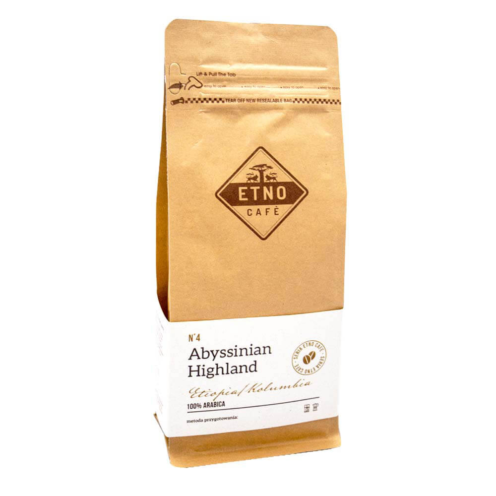 Etno Cafe Etiopia Abyssinian Highland 250g ABNH0250LF