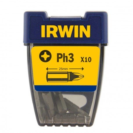 irwin GROT TYPU PHILLIPS 1/4'' 25MM 10 SZT. PH3