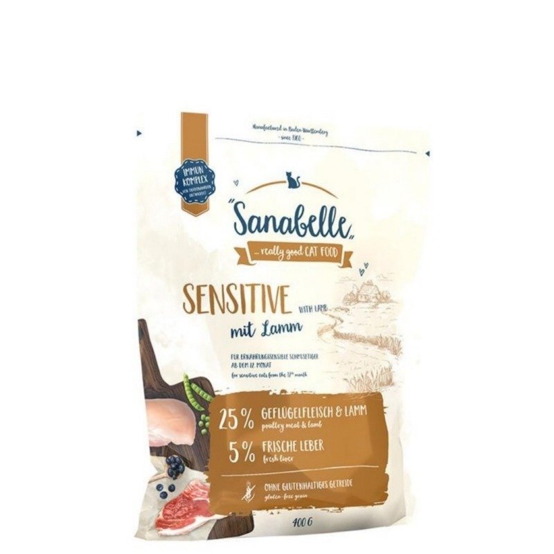 Sanabelle sensitive jagnięcina 400 g