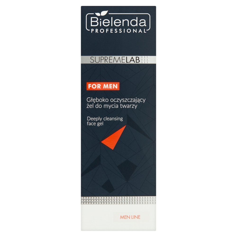 Bielenda Professional Professional Men Line Głęboko oczyszczający żel do mycia twarzy 200g