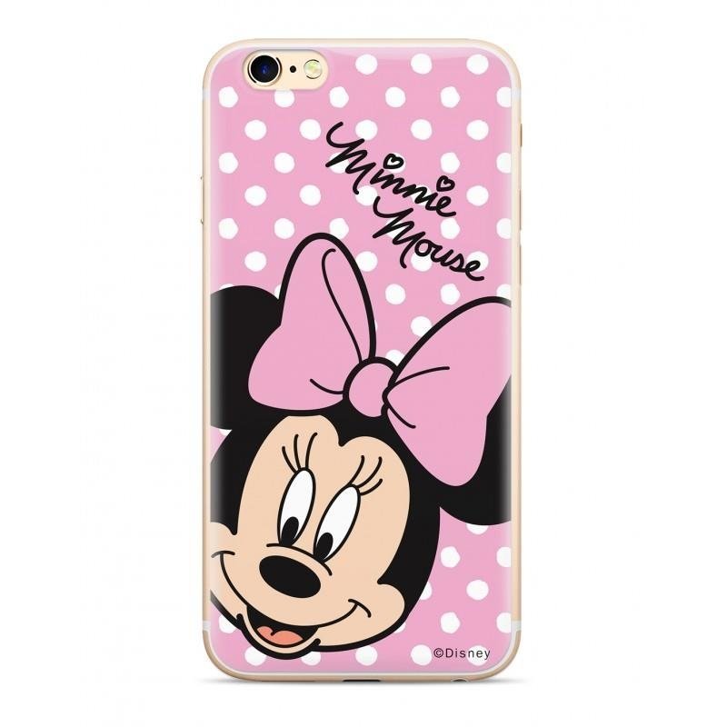 Disney Oryginalne etui z nadrukiem Minnie 008 do iPhone 8 Plus / iPhone 7 Plus różowy (DPCMIN7589)