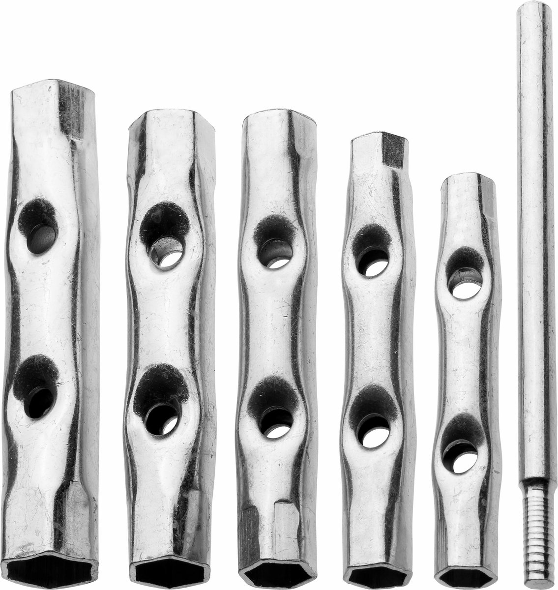 Klucze rurowe CONDOR, 6 elementów, 8-17 mm