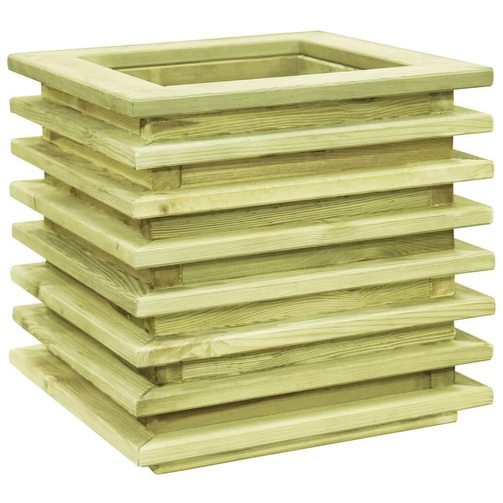 vidaXL Donica, 50x50x40 cm, impregnowane drewno sosnowe