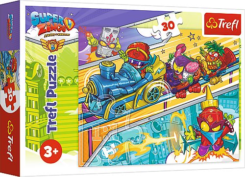Puzzle 30 Super Zings. Magic Box Super Zings Trefl