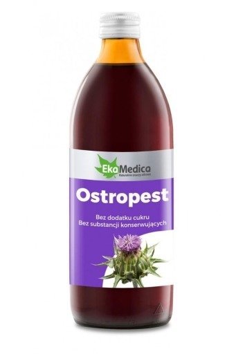 EkaMedica Sok Ostropest 500 ml. 100%