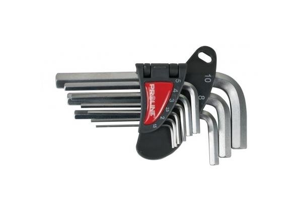 Proline Klucze imbusowe kpl. 9 szt. 1,5-10mm 48309