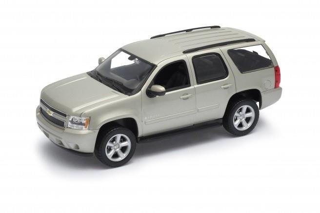 Welly Model kolekcjonerski 2008 Chevrolet Tahoe srebrny GXP-719893