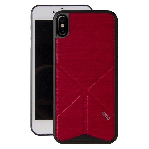 UNIQ UNIQ etui Transforma Ligne iPhone X/Xs czerwony/fire red UNIQ203RED