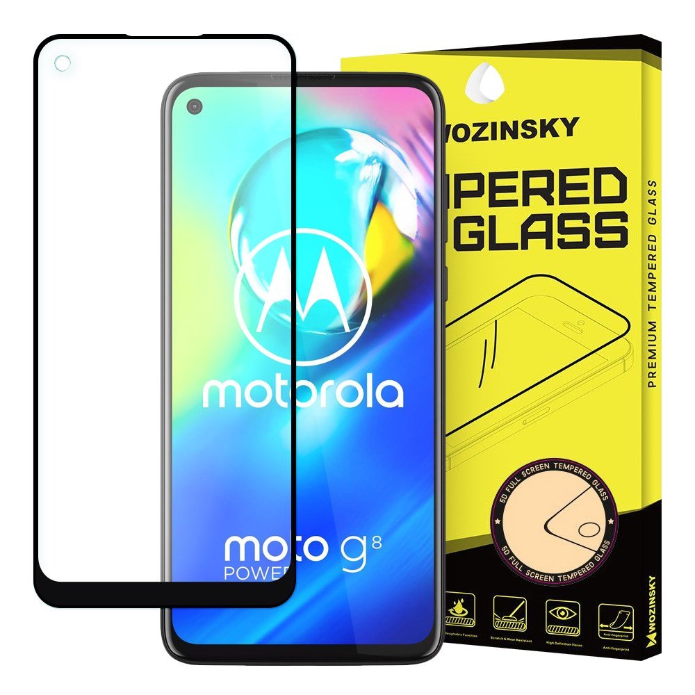 Braders Szkło cały ekran do Motorola Moto G8 Power