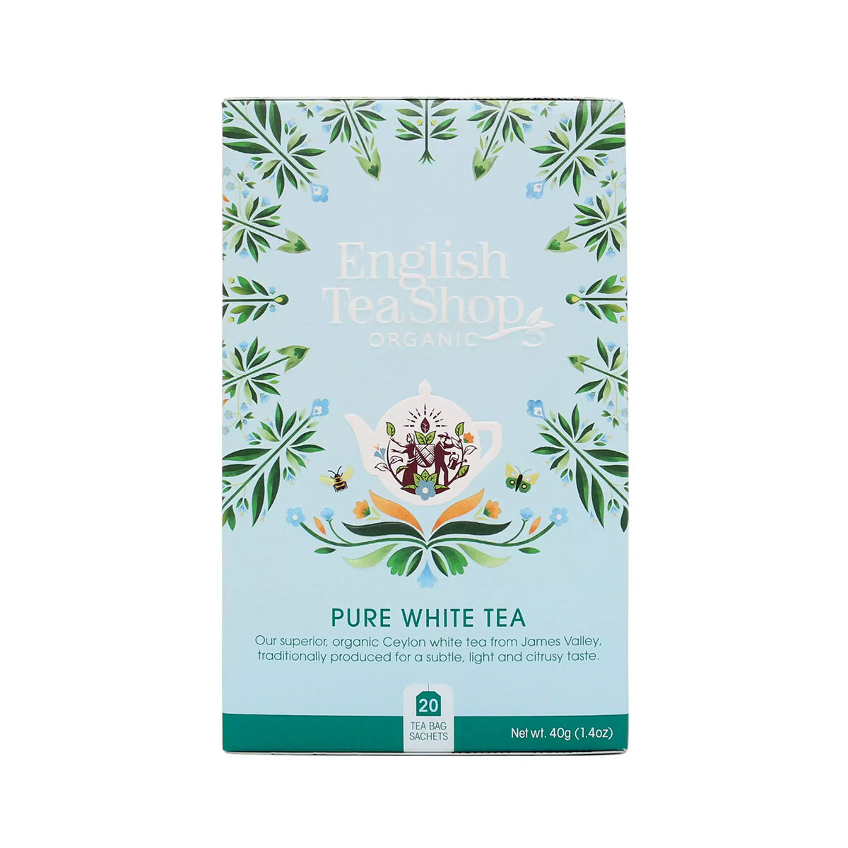 English Tea Shop, herbata biała, 20 saszetek