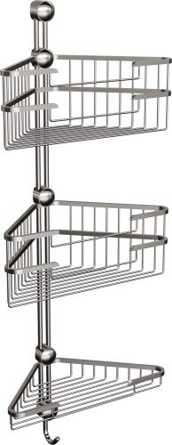 Andex CLASSIC Koszyk potrójny narożny, chrom 074CC