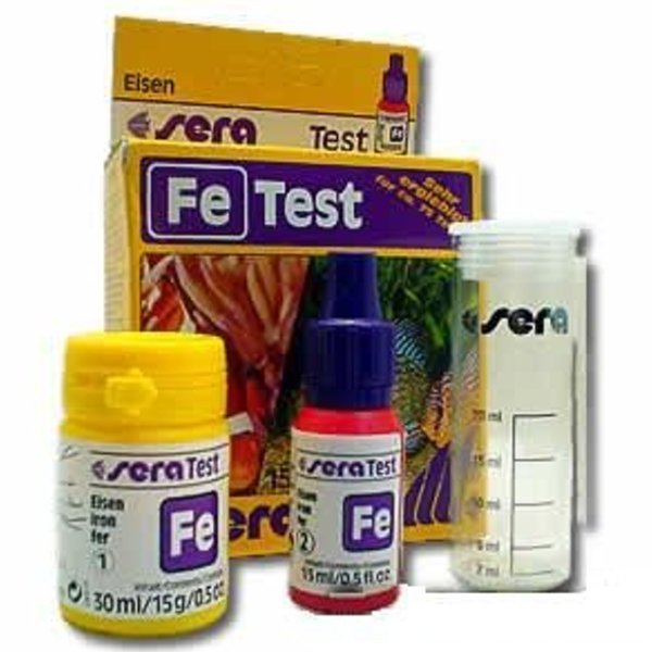 Sera Fe Test test do pomiaru żelaza w wodzie w akwarium 15ml