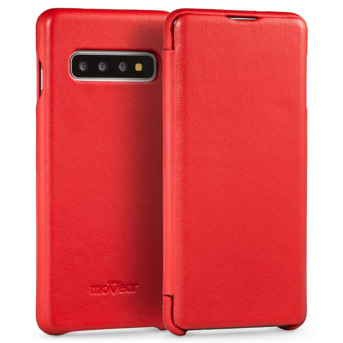 moVear flipSide S - Skórzane etui do Samsung Galaxy S10 (6.1