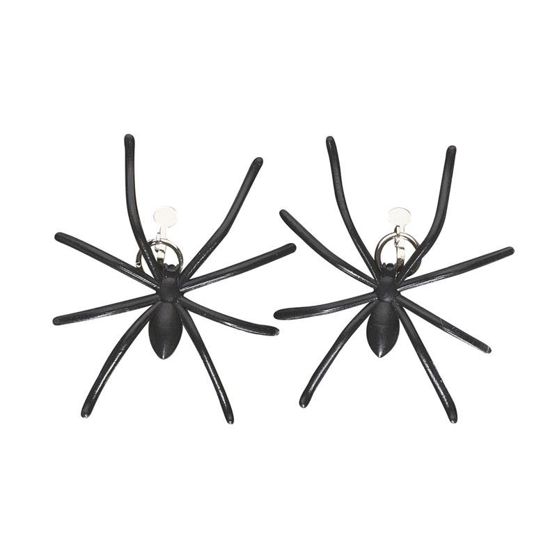 WIDMANN Kolczyki w kształcie pająka dla dorosłych Halloween