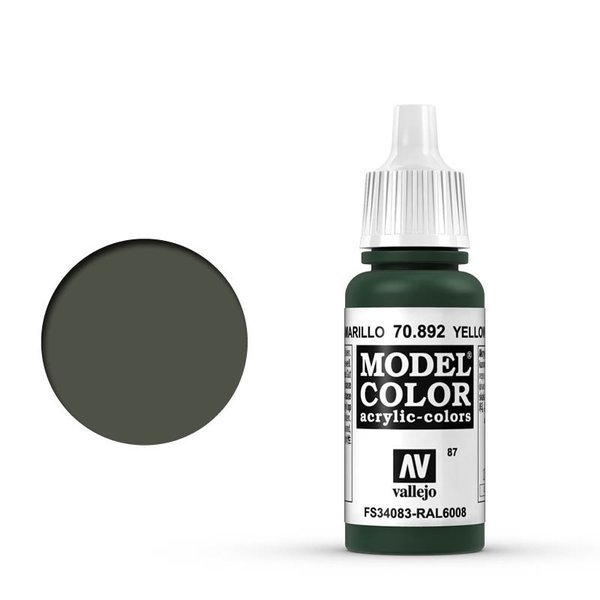 Vallejo Yellow Olive MC087 70892