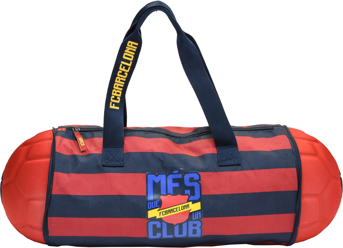 Eurocom FCB, torba sportowa, piłka, FC Barcelona