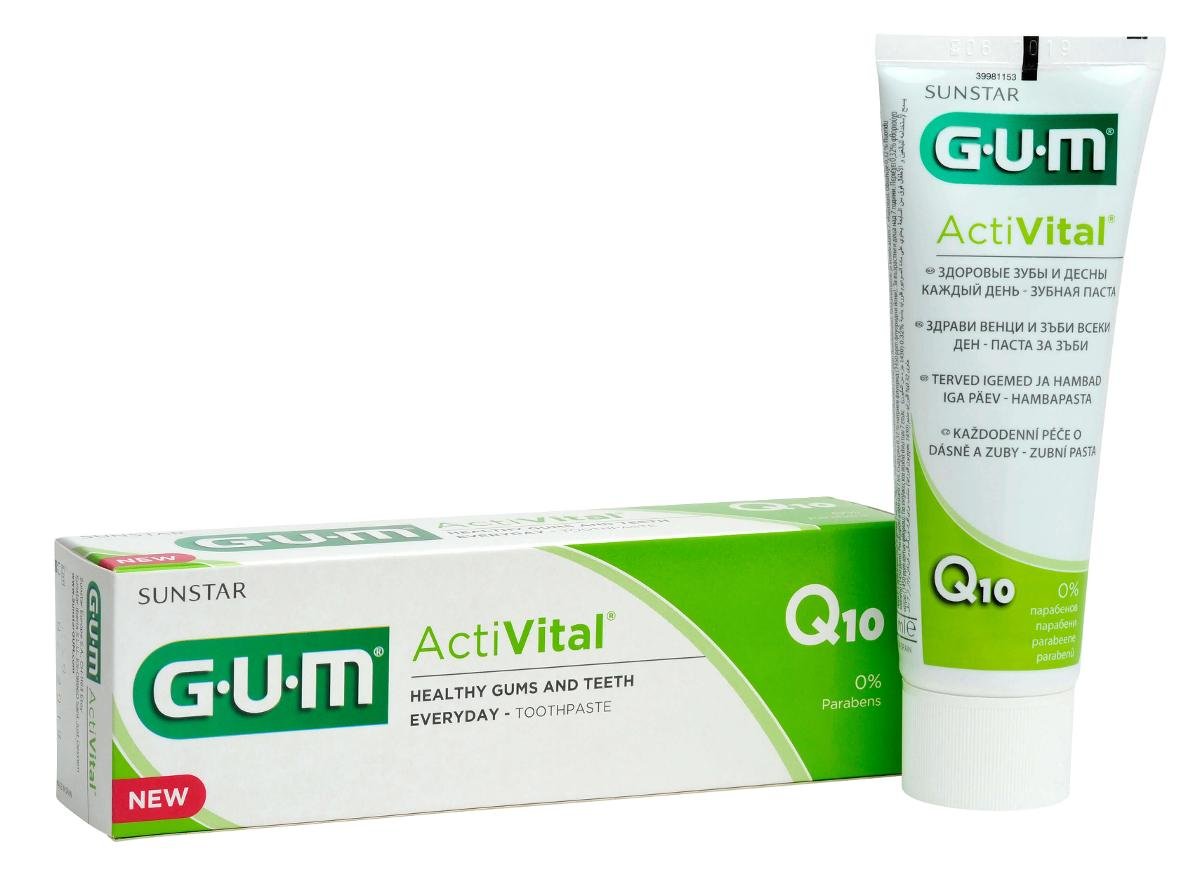 Sunstar EUROPE S.A GUM ActiVital Pasta do zębów 75 ml 9083013