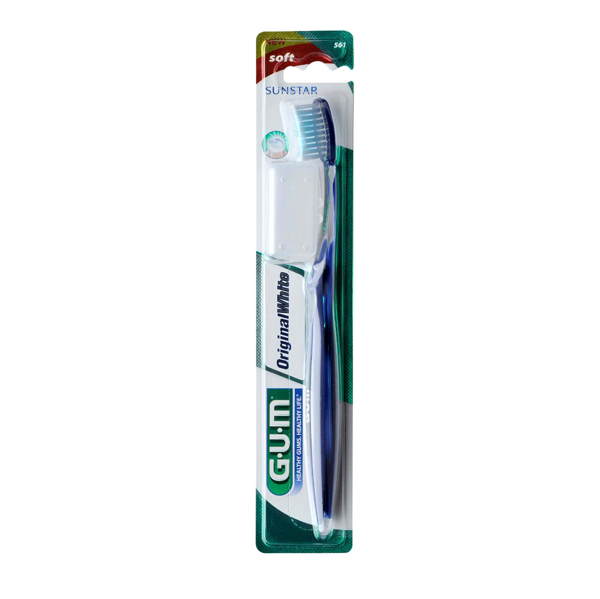 Sunstar GUM szczoteczka Original White soft 515