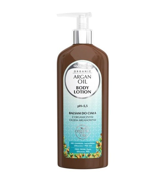 GlySkinCare ORGANIC ARGAN OIL - BODY LOTION - Balsam do ciała z organicznym olejem arganowym GLYCOAR