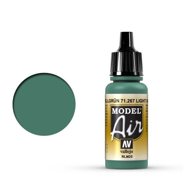 Vallejo Farba akrylowa Model Air - Light Green RLM25 / 17ml Vallejo 71267