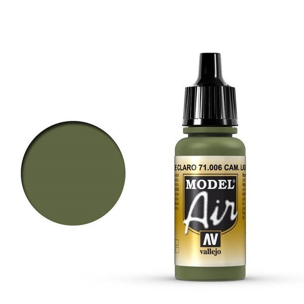 Farba Vallejo Model Air Light Green Chromate 71.006