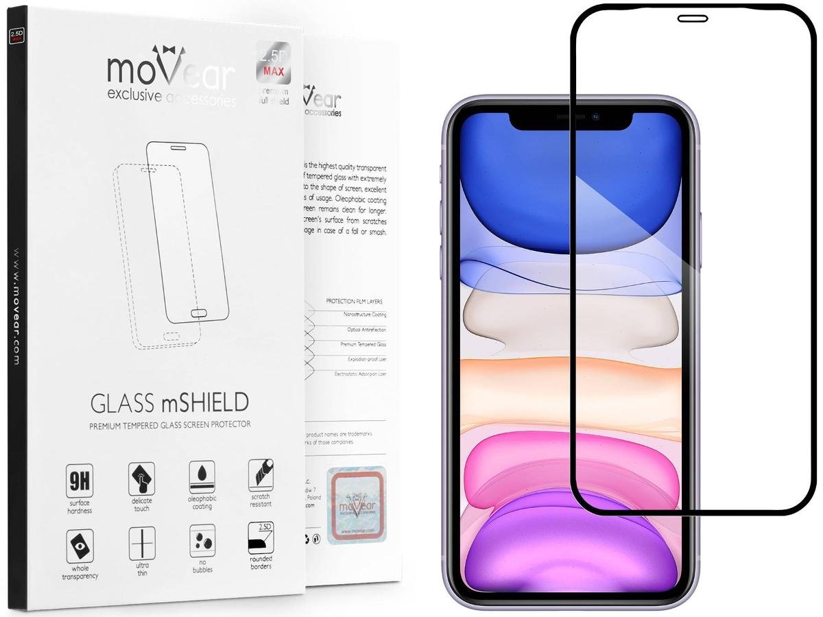 movear 2.5D MAX Szkło Hartowane na Apple iPhone 11 (6.1