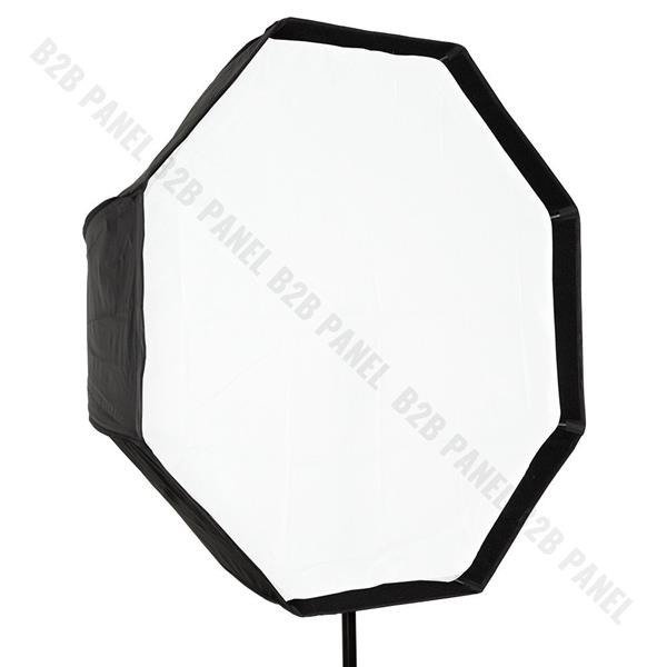 GlareOne Softbox oktagonalny GlareOne parasolkowy 80 cm z dyfozorem do lamp reporterskich 11441-uniw