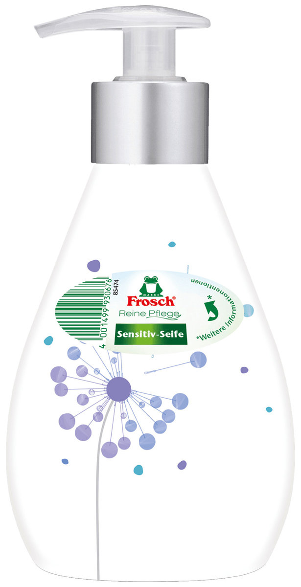 Frosch Sensitiv Designed wstawania mydła, 1er Pack (1 X 300 ML)