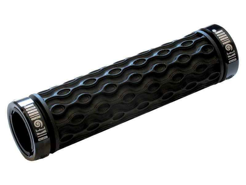 Bike Ribbon BIKERIBBON Chwyty kierownicy OOOOH LOCK-ON MTB GRIP czarne A-BRN-HDGRH0070
