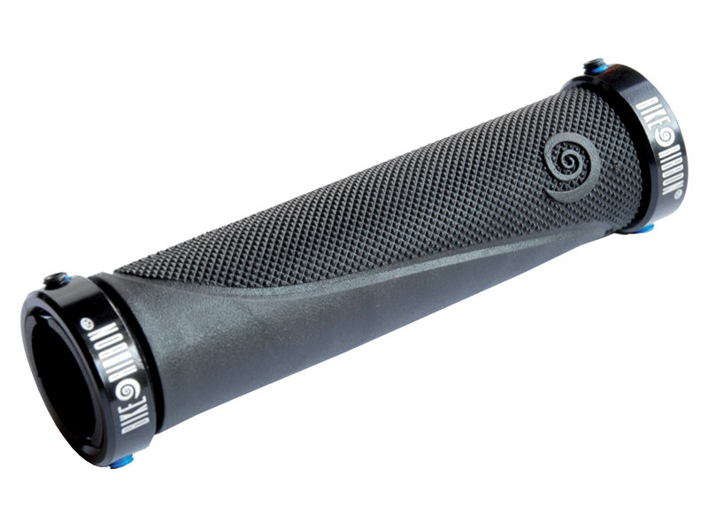 Bike Ribbon BIKERIBBON Chwyty kierownicy B-SIDE LOCK-ON MTB GRIP czarne A-BRN-HDGRI0130