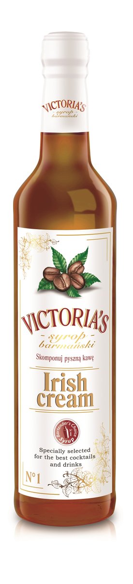 Victoria Cymes SYROP BARMAŃSKI IRISH CREAM 490ML