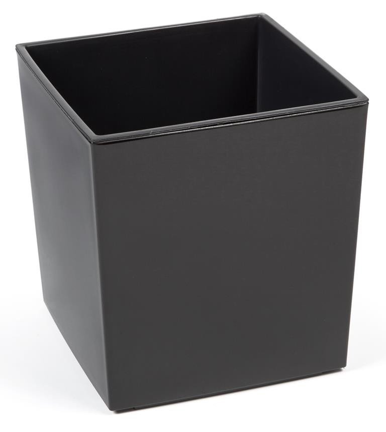 LAMELA Doniczka plastikowa 30 x 30 cm antracytowa JUKA