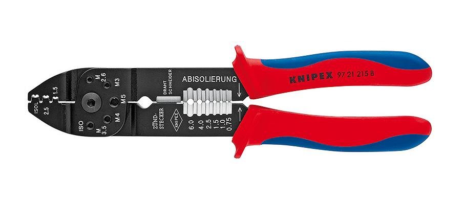 Knipex Szczypce Do Zagniatania 230Mm Do Końcówek Nasuwanych, Nieizolowanych