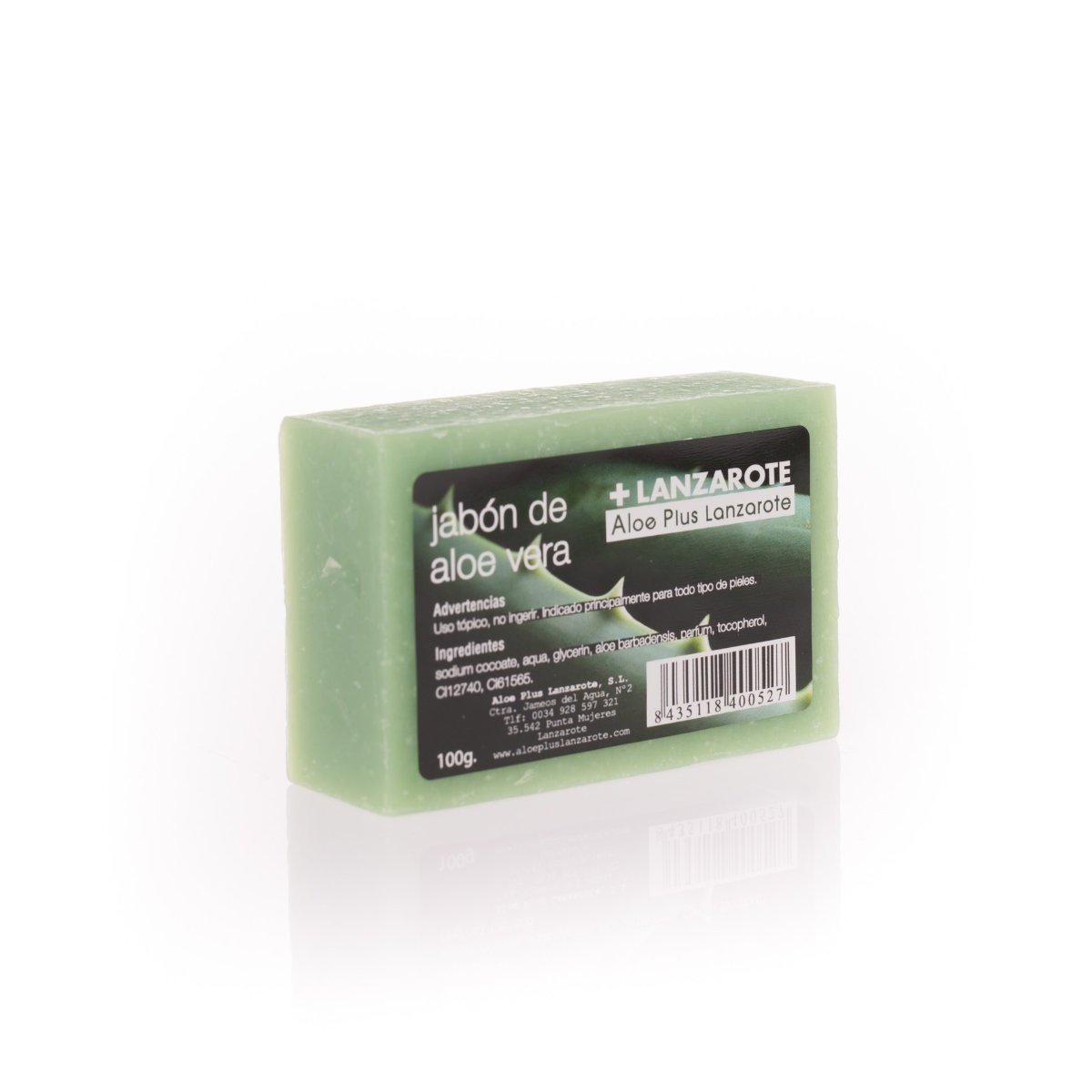 Naturalne Mydełko Aloesowe 100g Aloe Pllus Lanzarote