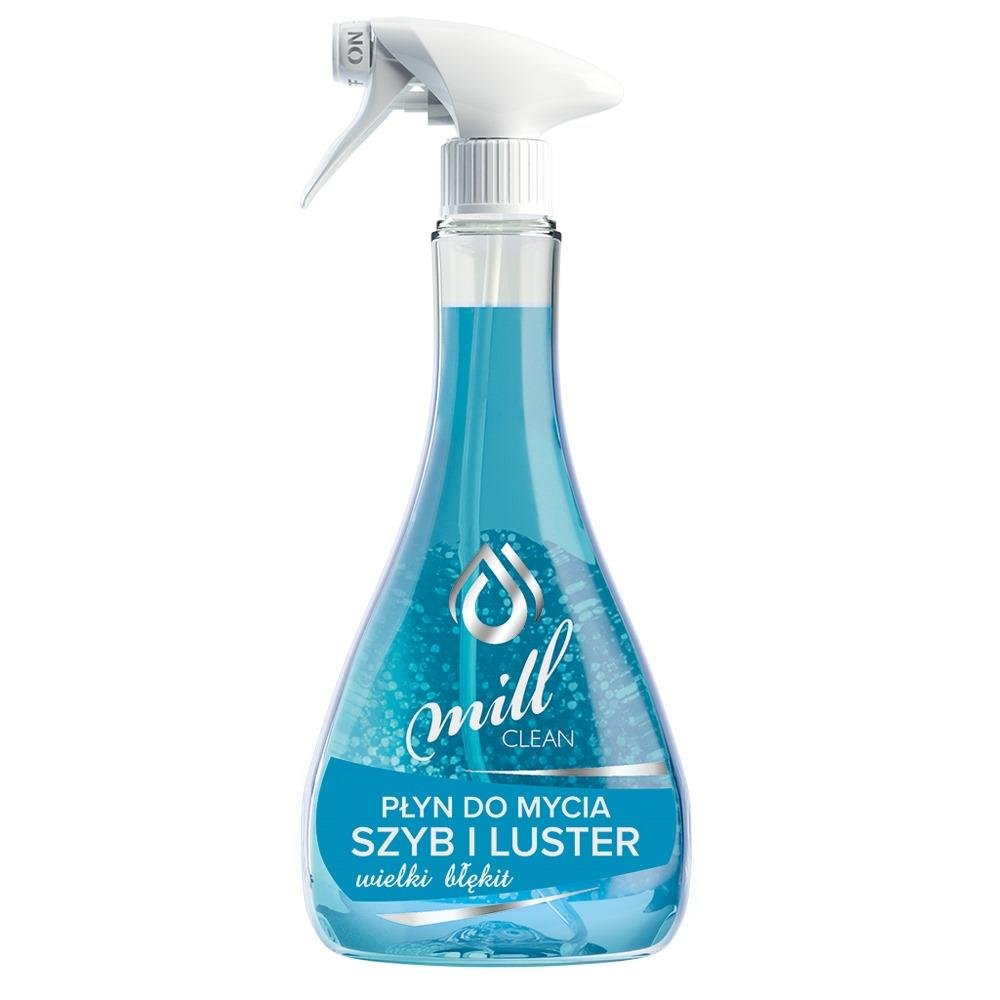 Mill Clean Mill Clean płyn do szyb i luster 555ml Wielki Błękit