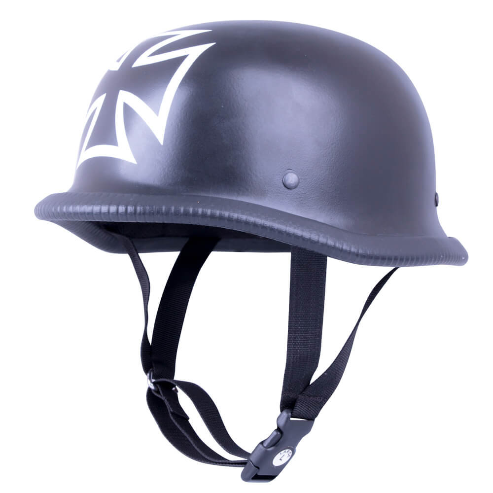 Sodager Kask motocyklowy otwarty retro Sodager Iron Cross, S (55-56) DH-003-S