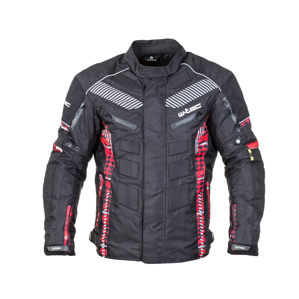 W-TEC Męska kurtka motocyklowa W-TEC Kamicer, Czarno-szary, 6XL 15133-2-6XL