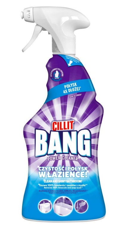 Cillit Bang Bang Spray Czystość i Połysk w Łazience 750ml