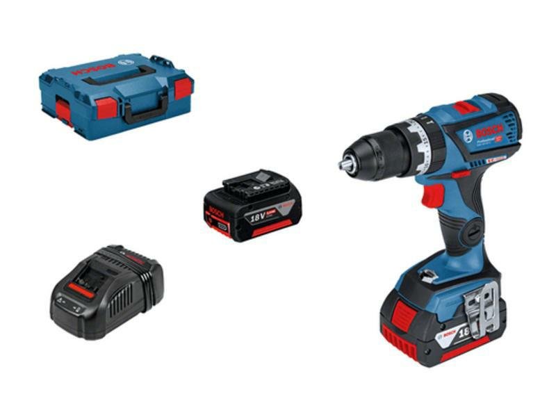 Bosch Professional GSB 18V-60 C 18V 5 Ah Li-Ion zaw. 2 akumulatory. zaw.Walizka