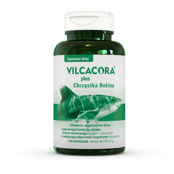 A-Z Medica Vilcacora+chrząstka rekina kapsułki 100 sztuk Data ważności 31.08.2019)