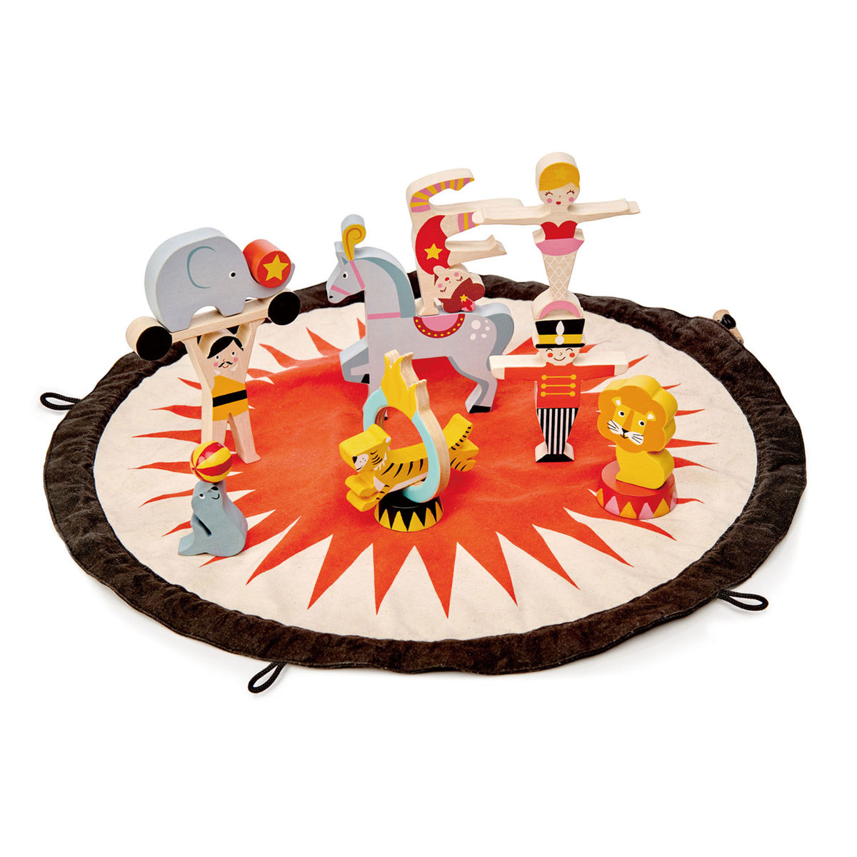 Tender Leaf Toys tender leaf toys - Mata z Drewnianymi Zabawkami  -  Akrobaci, Tender Leaf Toys